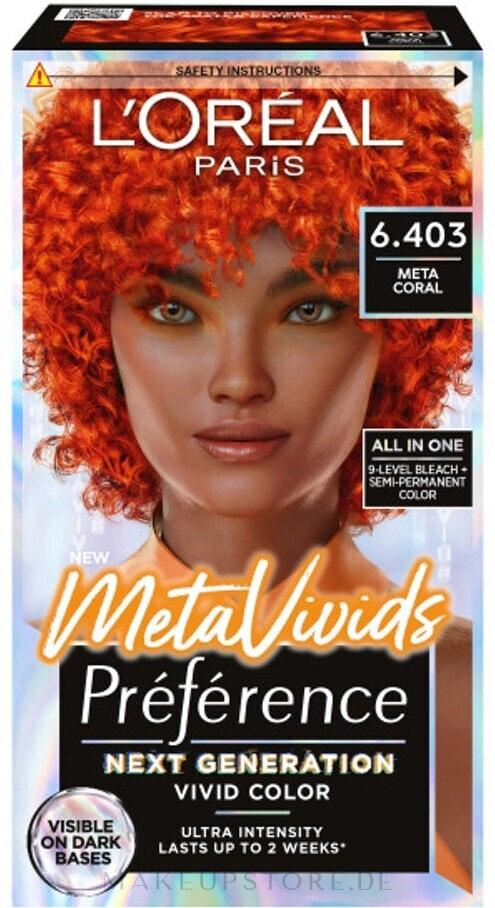 Haarfarbe - L'Oreal Paris Preference Vivid Color MetaVivids