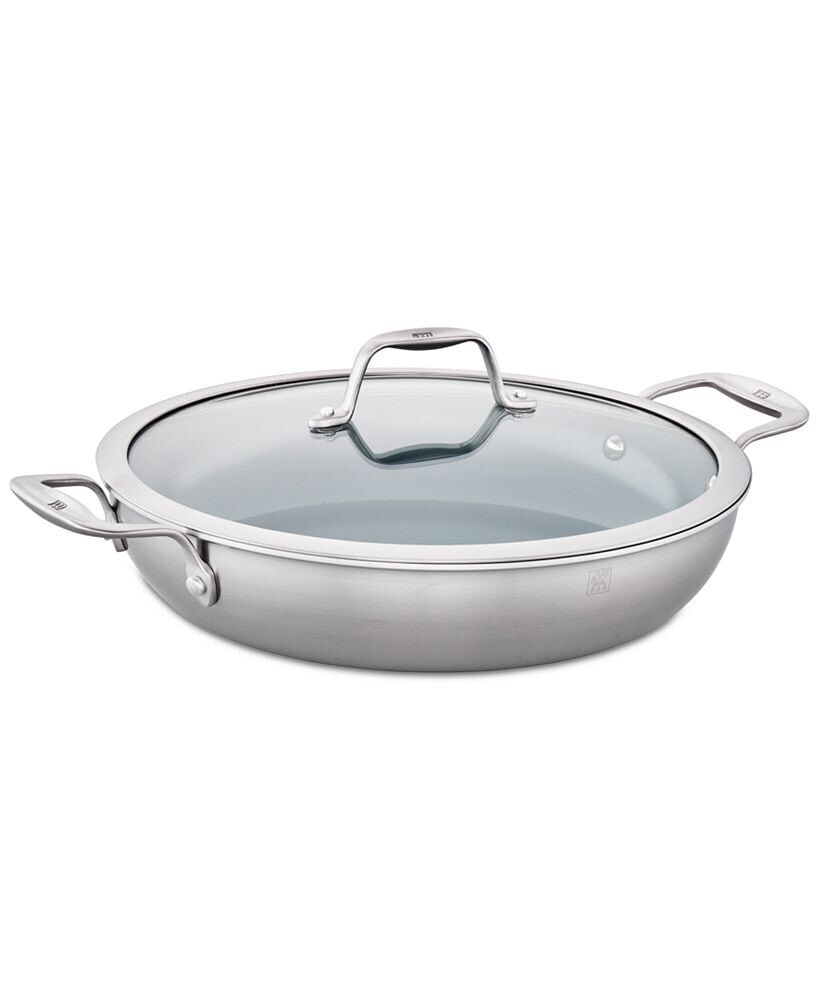 J.A. Henckels zwilling Spirit Stainless Steel Ceramic Non-Stick 4-Qt. Braiser