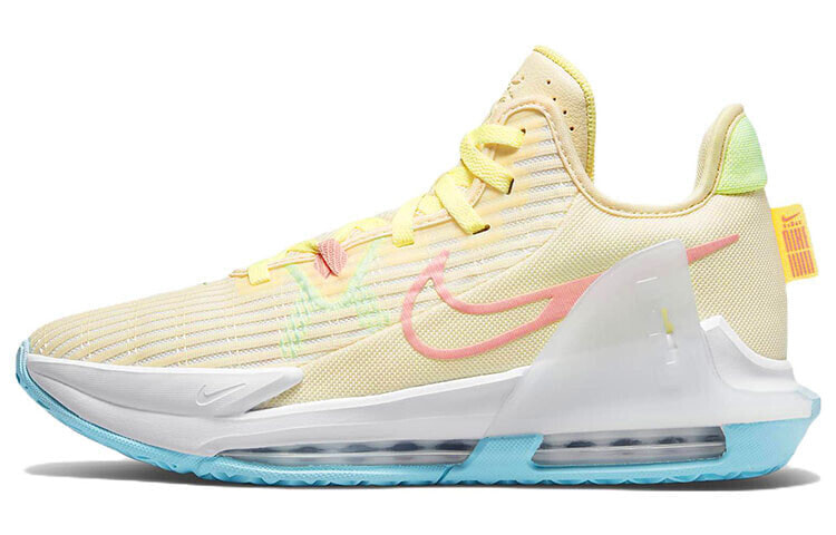 Nike LeBron Witness 6 詹姆斯 气垫 中帮实战篮球鞋 黄粉 / Баскетбольные кроссовки Nike LeBron Witness 6 CZ4052-103