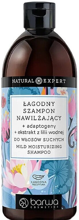 Feuchtigkeitsspendendes Shampoo für trockenes Haar - Barwa Natural Expert Mild Moisturizing Shampoo