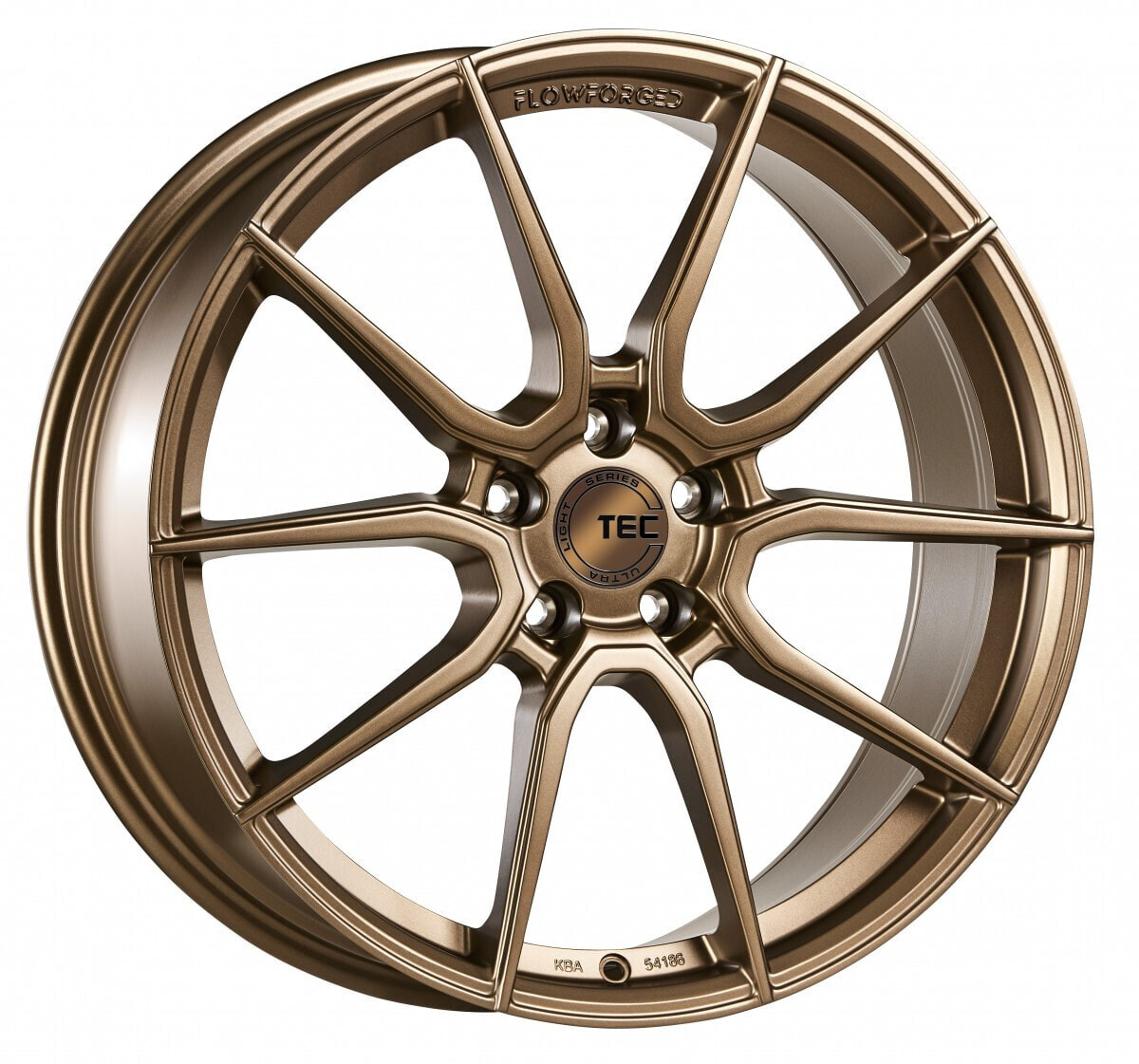 Колесный диск литой TEC Speedwheels GT Race-I bronze-matt 9x18 ET40 - LK5/114.3 ML72.5