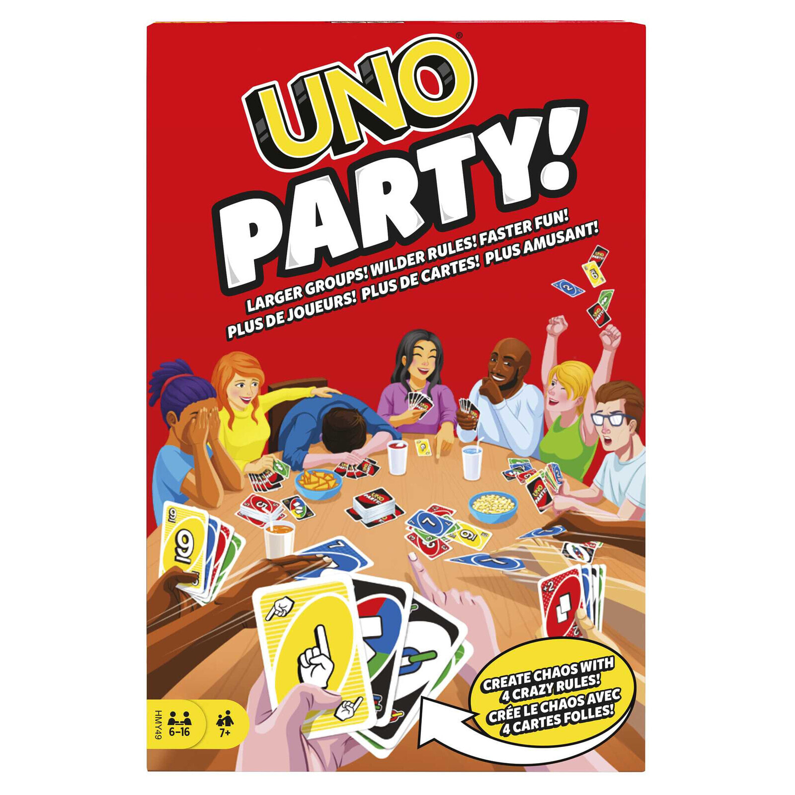 Games HMY49 настольная игра UNO Party Карточная игра Shedding