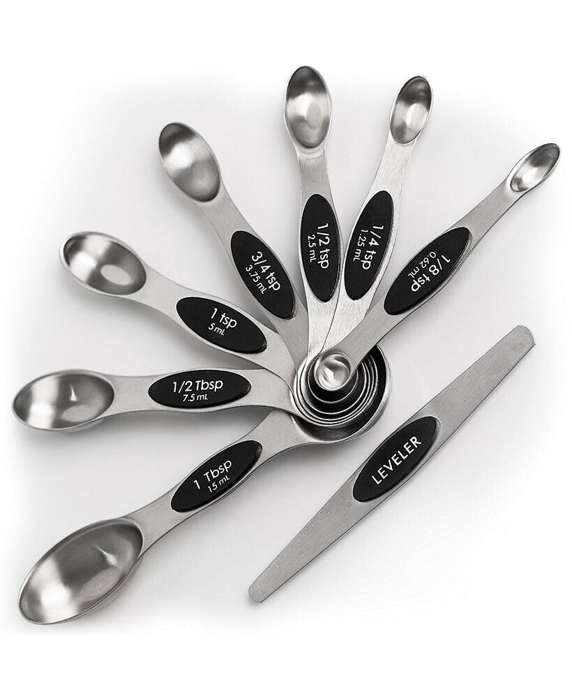 Zulay Kitchen magnetic Measuring Spoons 8-Pc.