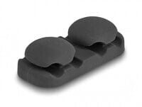 18445 - Cable holder - Floor - Silicone - Black