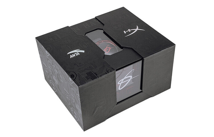 Anta安踏 GH2 HyperX 电竞礼盒 低帮 实战篮球鞋 男款 黑红灰 / Кроссовки баскетбольные Anta GH2 112121103-7