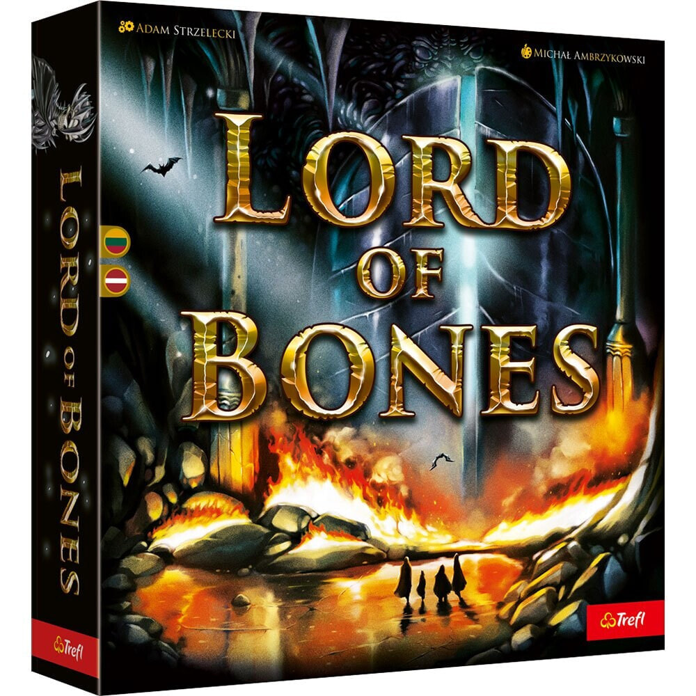 TREFL Board Game Lord Of Bones In Latvian And Lithuanian Lang doll