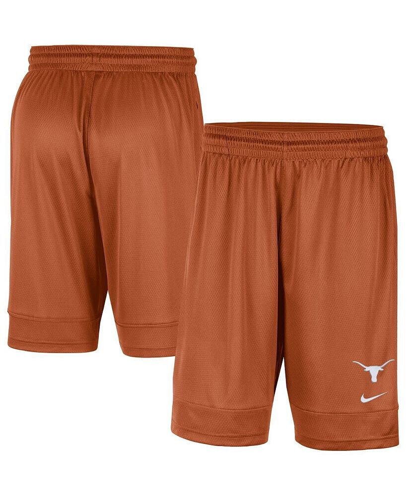 Nike men's Texas Orange Texas Longhorns Fast Break Team Performance Shorts