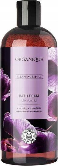 Organique Cleansing Ritual Black Orchid Bath Foam Увлажняющая пена для ванн с ароматом черной орхидеи 400 мл