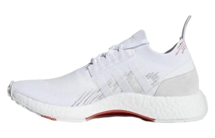 adidas originals NMD Racer Cloud White 减震防滑 低帮 生活休闲鞋 女款 白 / Кроссовки Adidas NMD Racer Cloud White cq2033