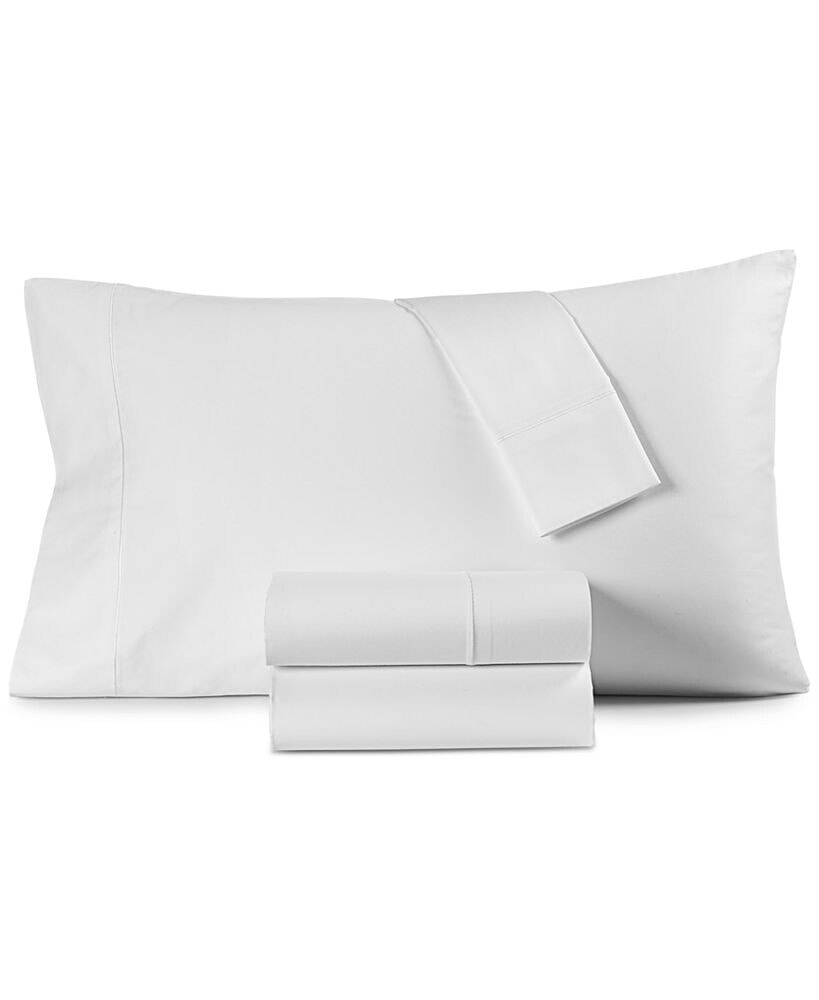 Hotel Collection 525 Thread Count Egyptian Cotton 3-Pc. Sheet Set, Twin, Created for Macy's