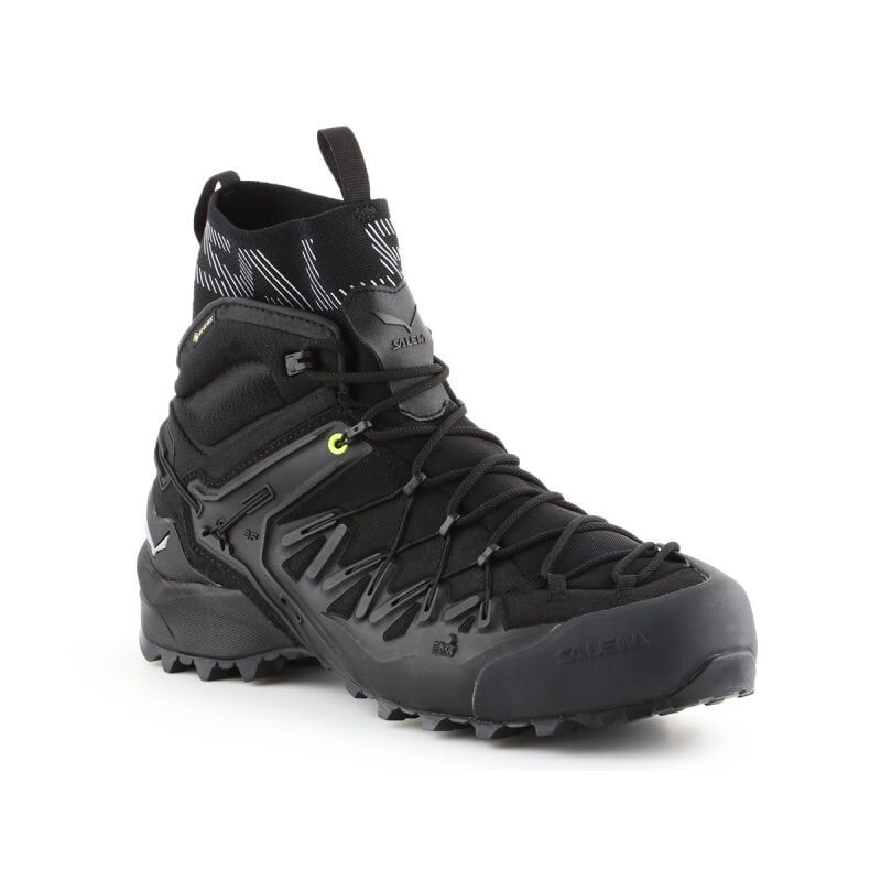 Мужские кроссовки спортивные треккинговые черные текстильные высокие демисезонные Wildfire Edge Gtx M 61350-0971 shoes