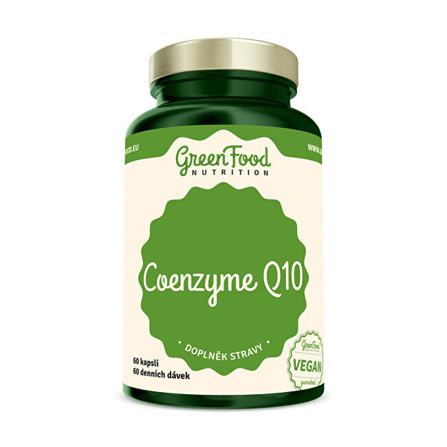 GreenFood Nutrition Coenzyme Q10 Коэнзим Q10 60 капсул