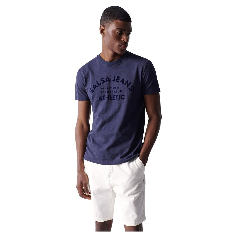 SALSA JEANS Athletic Branding Short Sleeve T-Shirt