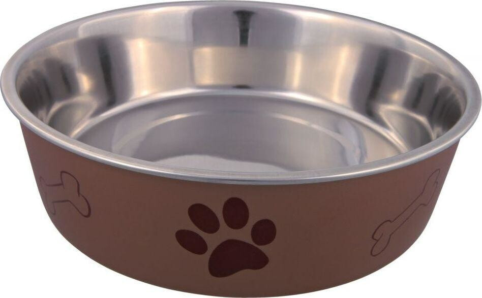 Trixie METAL BOWL WITH PLASTIC COATING 1.4l 21cm