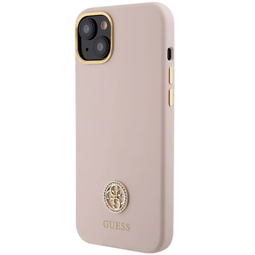 GUESS Guhcp15Sm4Dgpp iPhone 151413 6.1 Jasno Silicone Strass 4G phone case