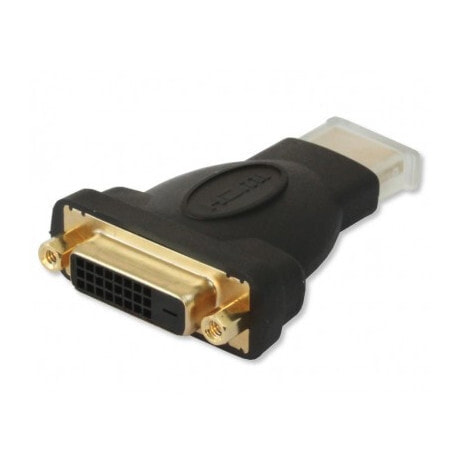 Techly IADAP-HDMI-606 кабельный разъем/переходник DVI-D 24+1 Черный
