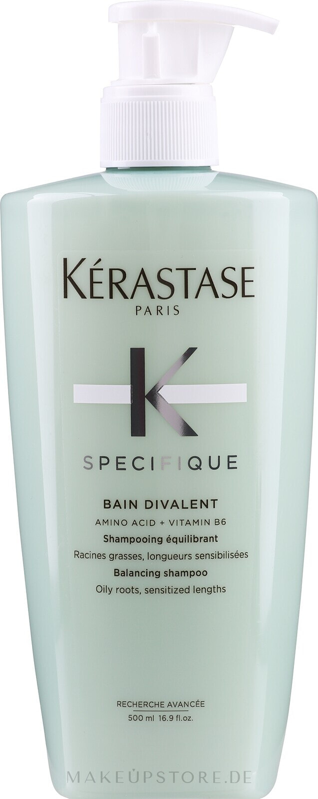 Ausgleichendes Shampoo bei fettiger Kopfhaut und trockenen Spitzen - Kerastase Specifique Bain Divalent Shampoo