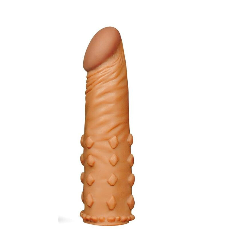 Насадка или эротический удлинитель LOVETOY Penis Sleeve Add 2 Pleasure X Tender Brown
