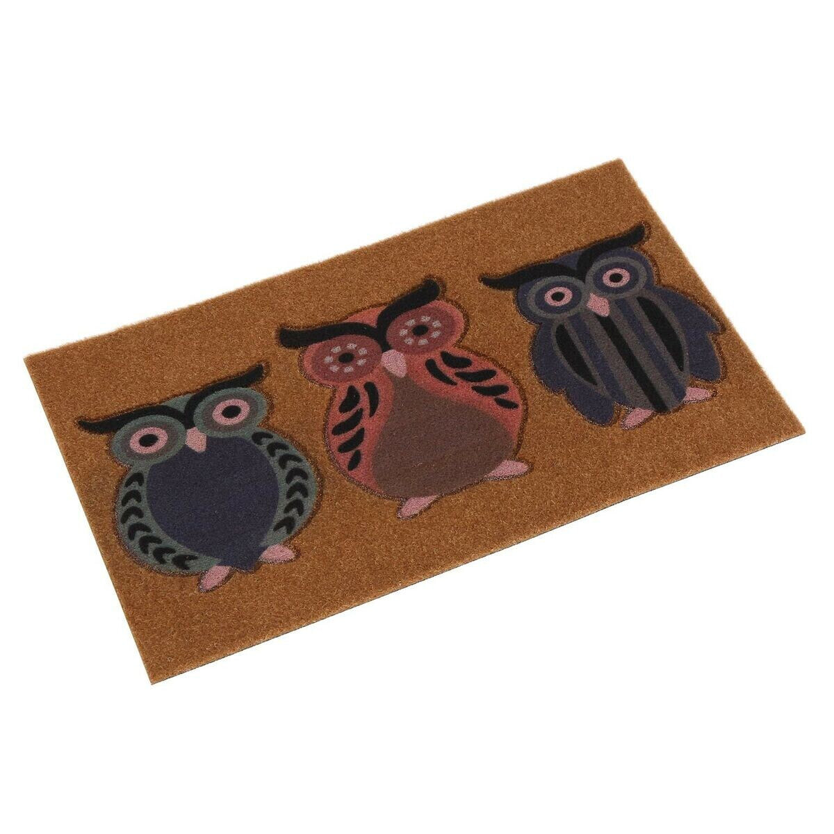 Doormat Versa Owls Coconut Fibre 40 x 2 x 70 cm