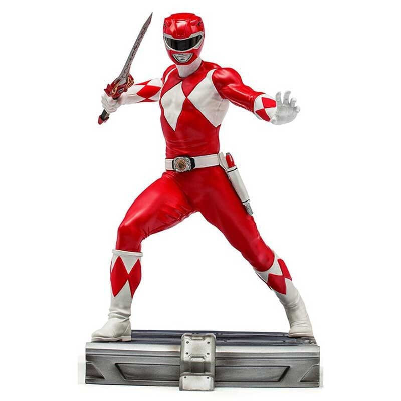 POWER RANGERS Mighty Red Ranger Art Scale Figure
