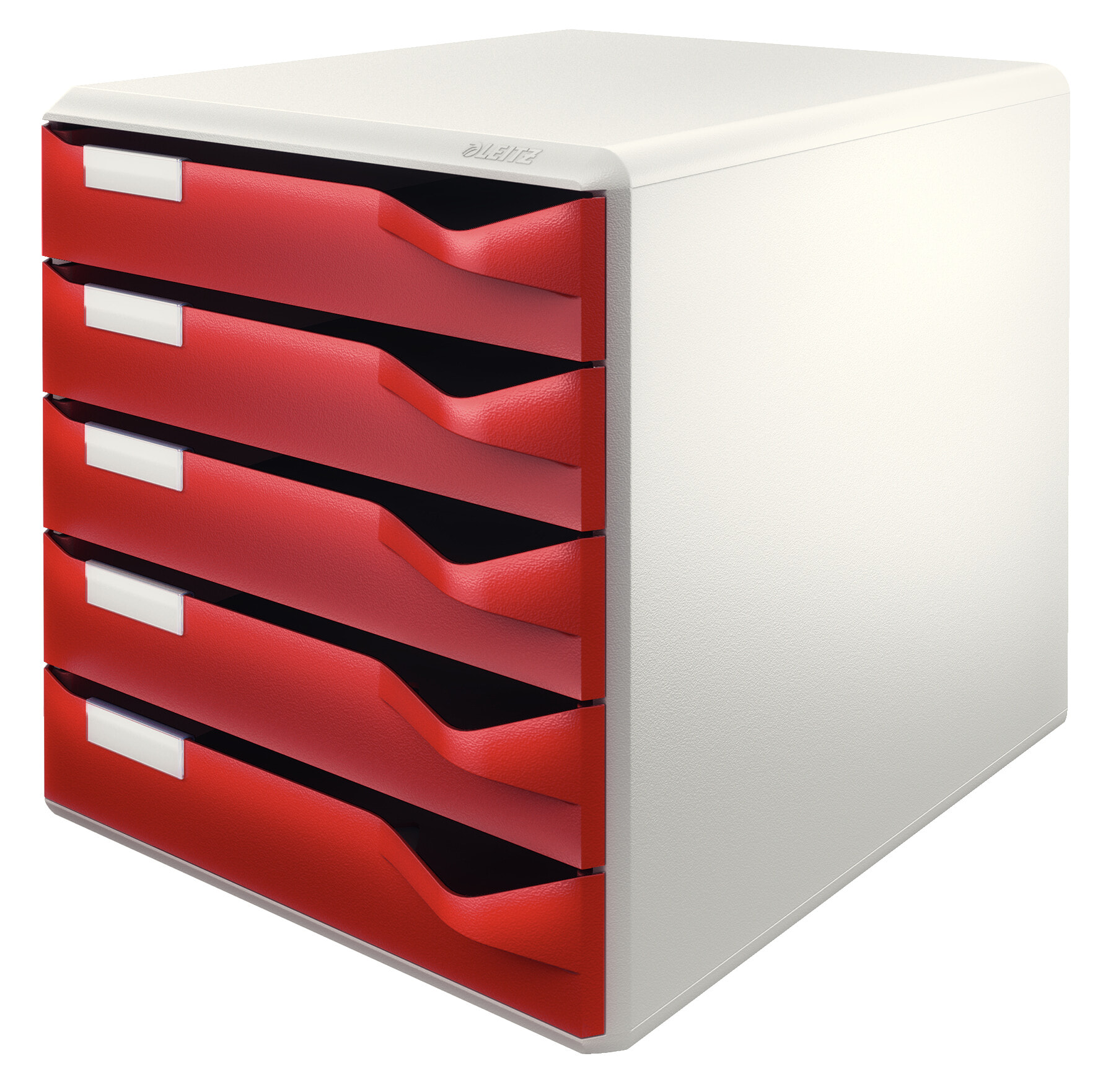 Leitz 52800028 файловая коробка/архивный органайзер Полистрол Бордо, Серый