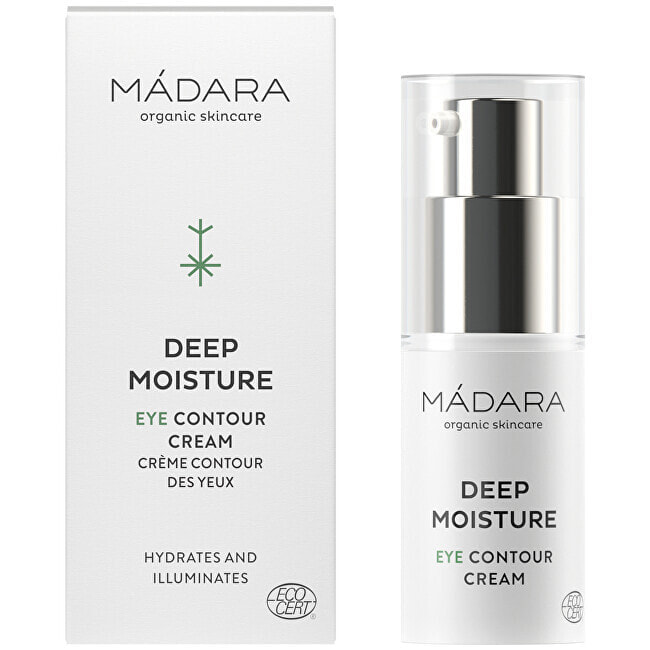Средство от темных кругов под глазами Madara Deep Moisture Moisturizing Eye Cream (Eye Contour Cream) 15 ml