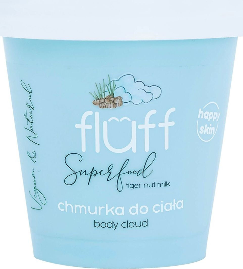 Fluff Super Food Body Cloud Smoothing Интенсивно увлажняющий и разглаживающий крем для тела 150 мл