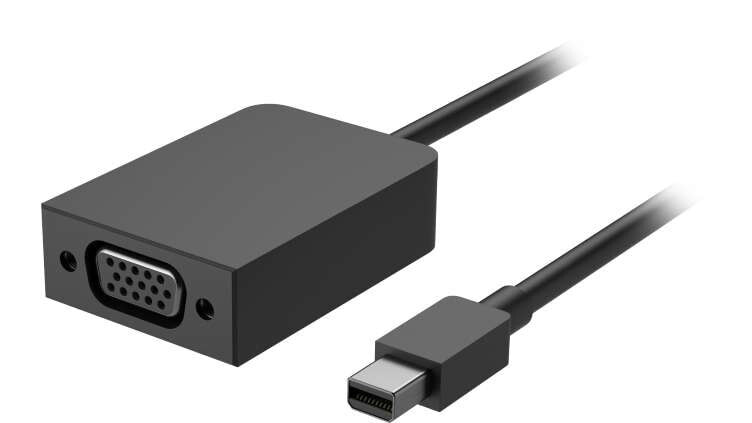 Microsoft Surface EJQ-00004 видео кабель адаптер Mini DisplayPort VGA (D-Sub) Черный