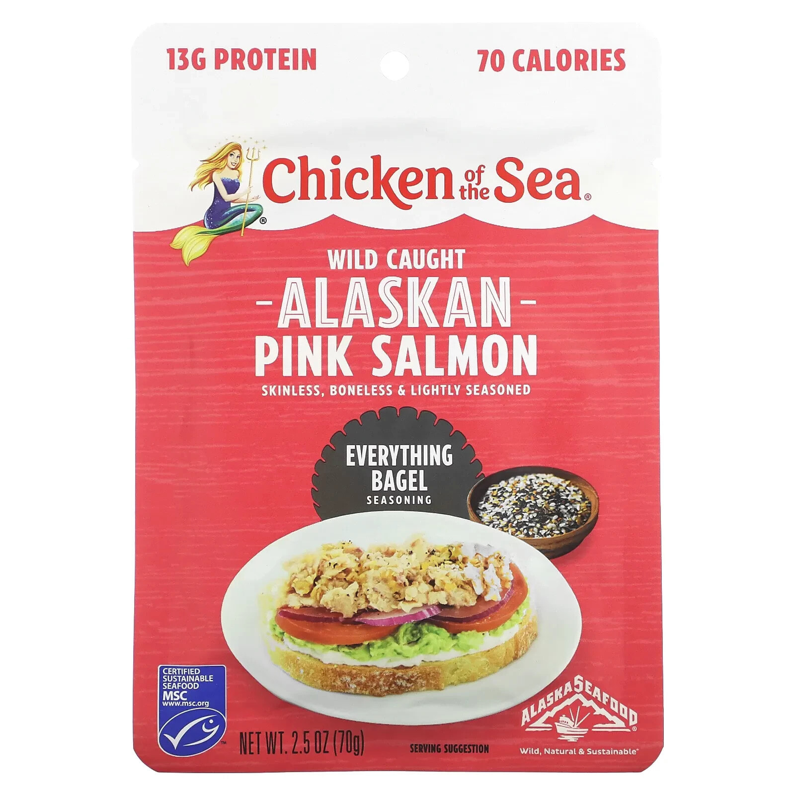 Chicken of the Sea, Горбуша из дикой рыбы, 142 г (5 унций)