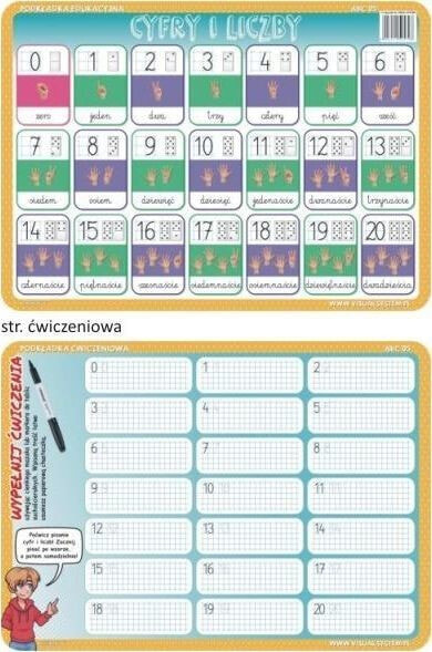 Visual System edu pad. 05 - Numbers and numbers