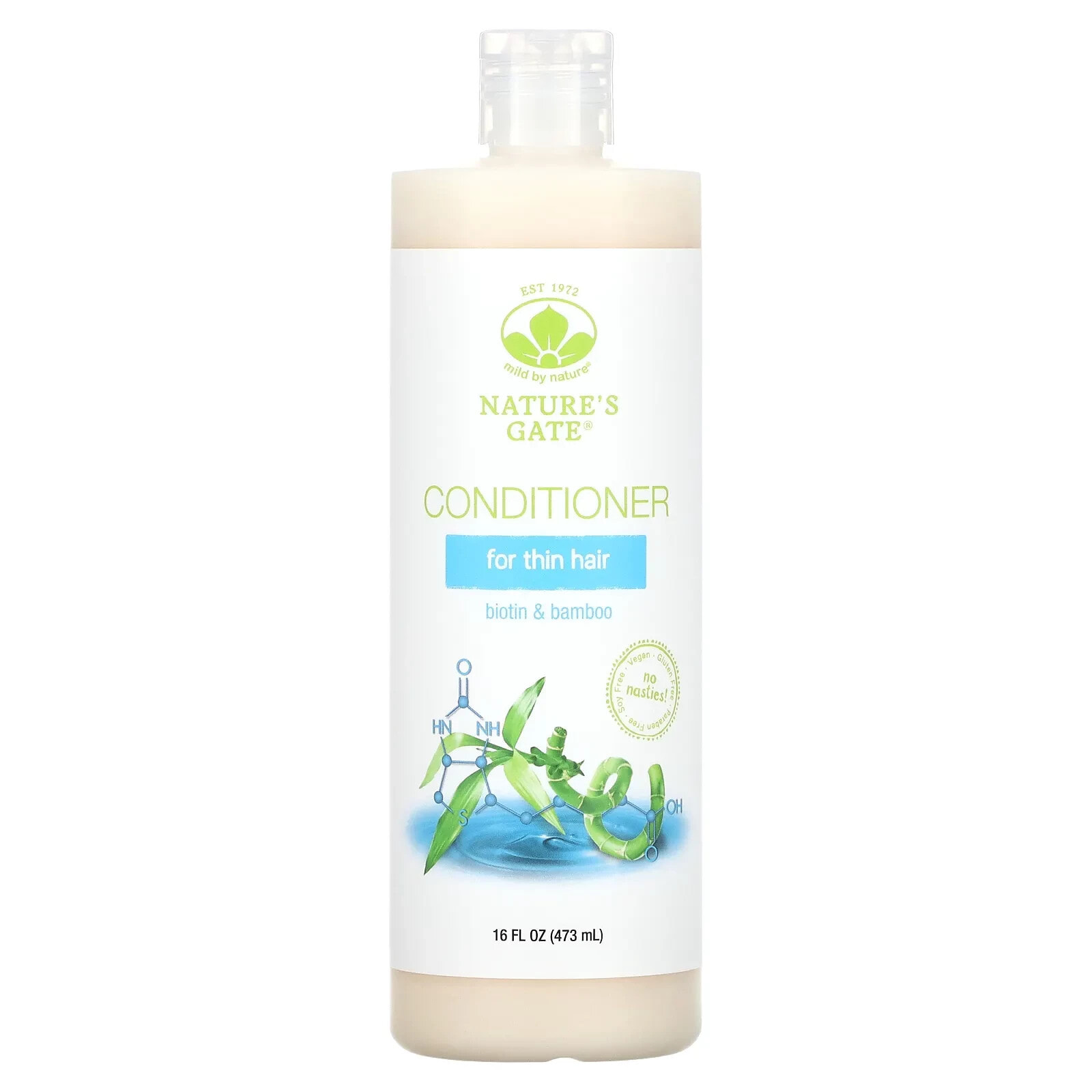 Biotin & Bamboo Conditioner for Thin Hair, 16 fl oz (473 ml)