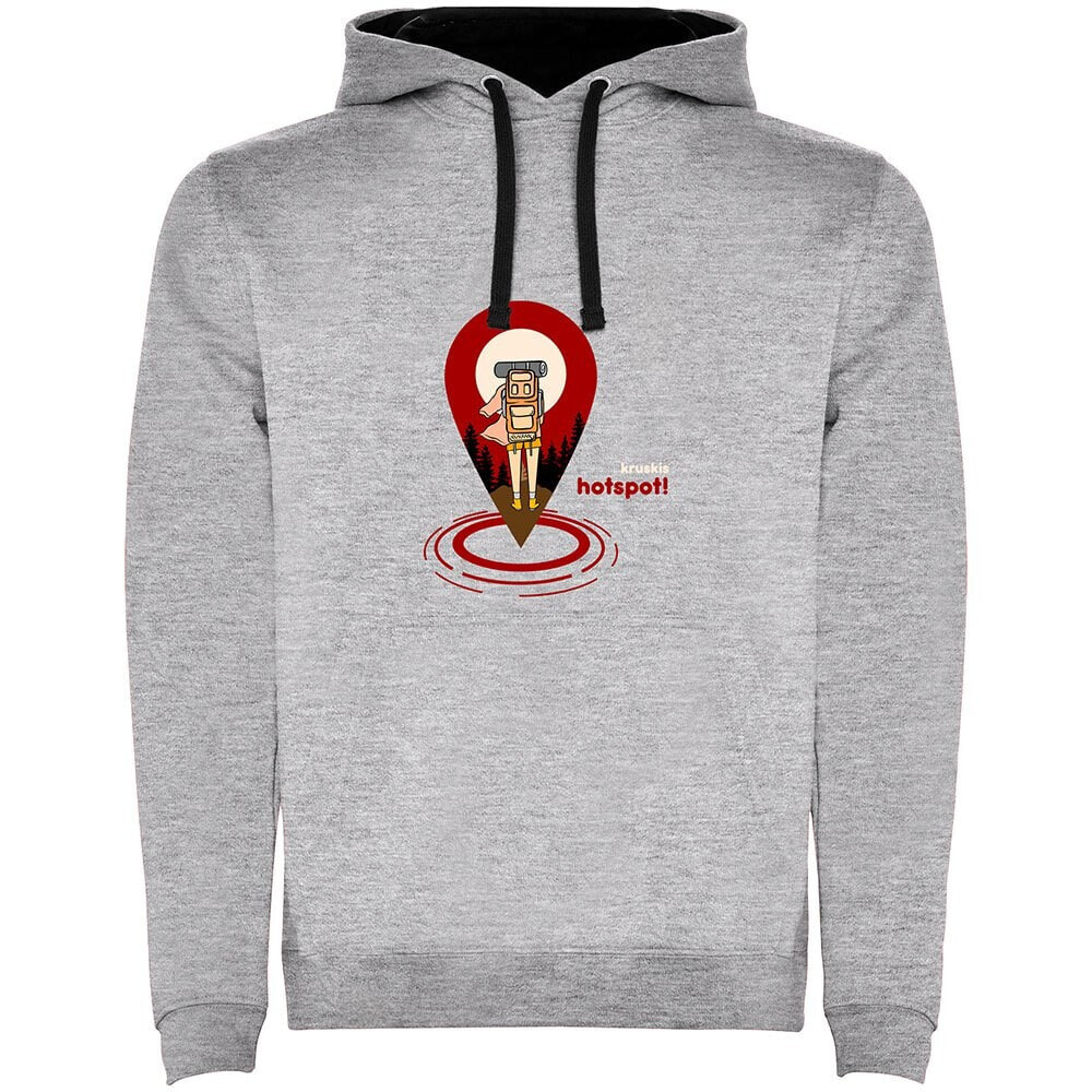 KRUSKIS Map Hotspot Bicolor Hoodie