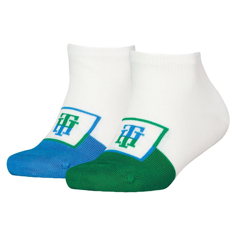 TOMMY HILFIGER Sneaker Monogram Locker Room short socks 2 Pairs