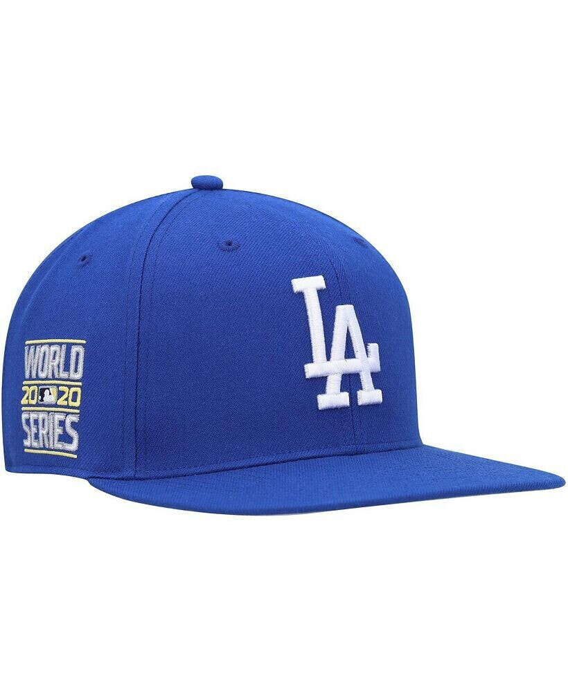 '47 Brand men's Royal Los Angeles Dodgers 2020 World Series Sure Shot Captain Snapback Hat