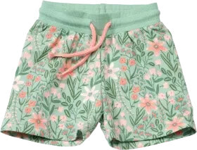 Shorts Pro Climate mit Blumen-Muster, grün, Gr. 110, 1 St