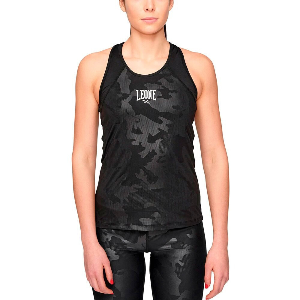 LEONE1947 Camoblack Sleeveless T-Shirt