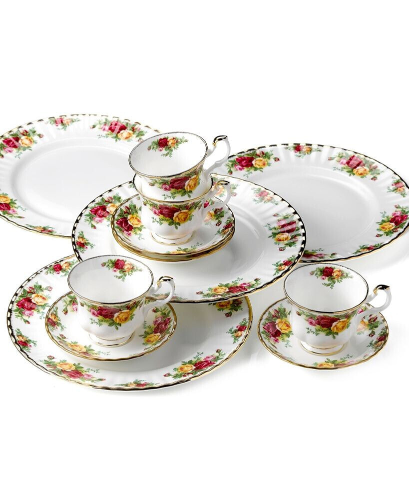 Old Country Roses 12-Pc. Service for 4