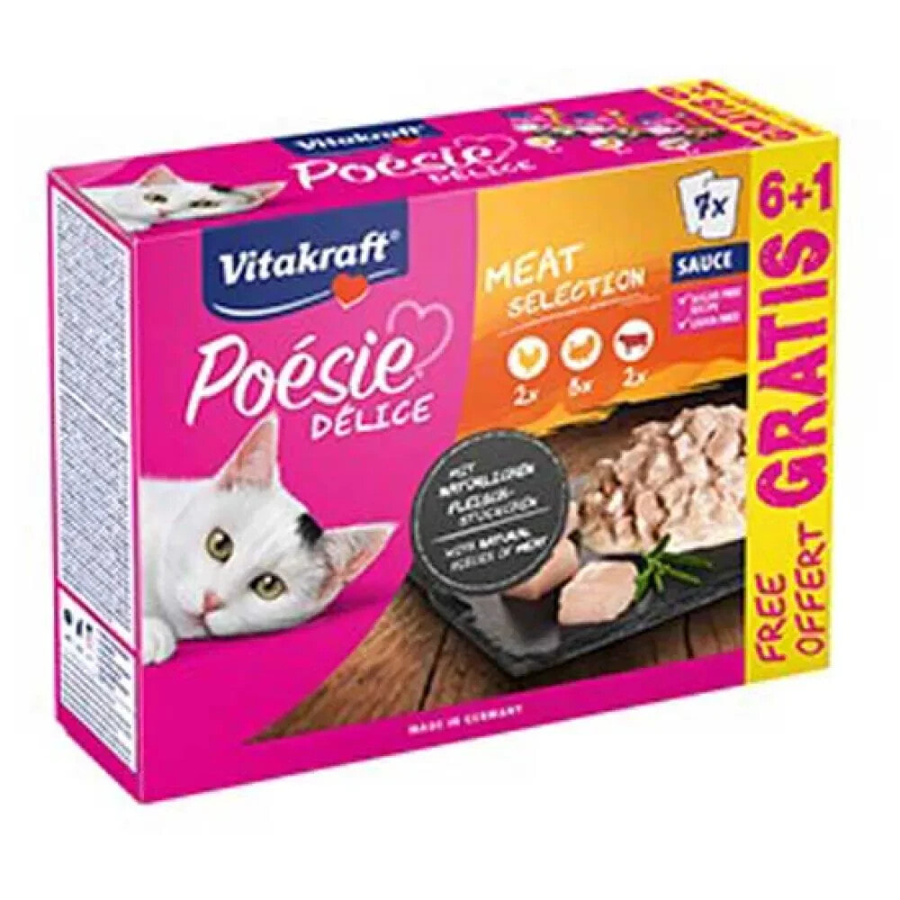 VITAKRAFT Poesie Delice Multipack cat meat food 7 units