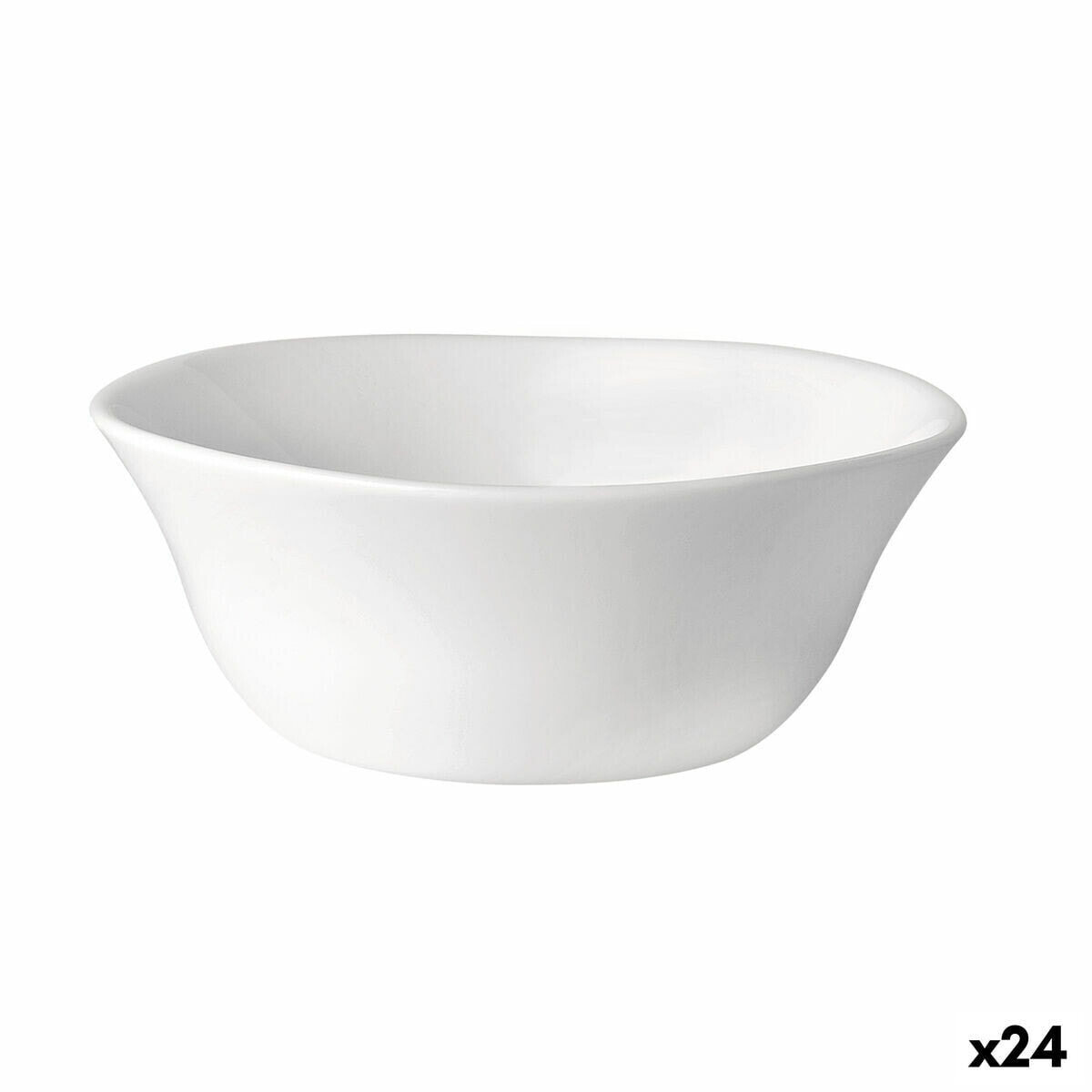 Bowl Bormioli Rocco Parma White Glass Ø 12 cm Fruit (24 Units)