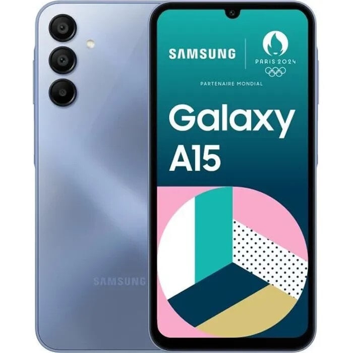 SAMSUNG Galaxy A15 Smartphone 128 GB Blau