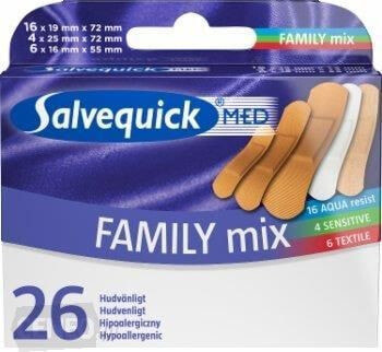 Salvequick Slices Family Mix 1pack-26pcs