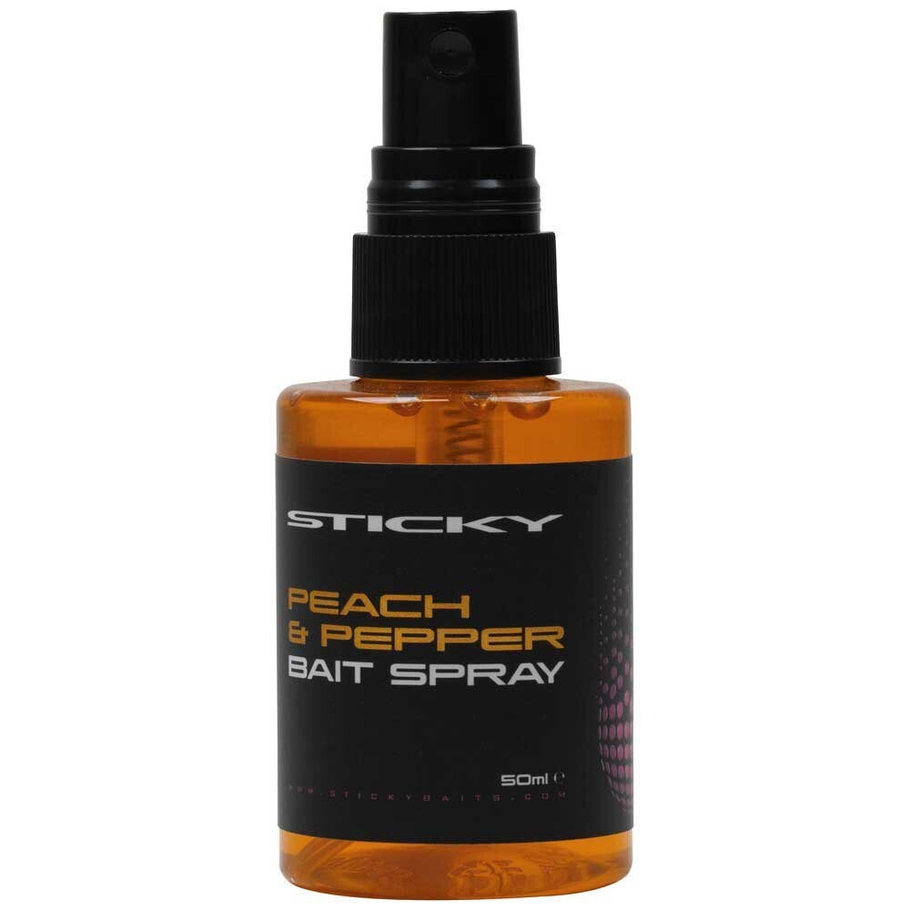 STICKY BAITS Peach&Pepper 50ml Liquid Bait Additive