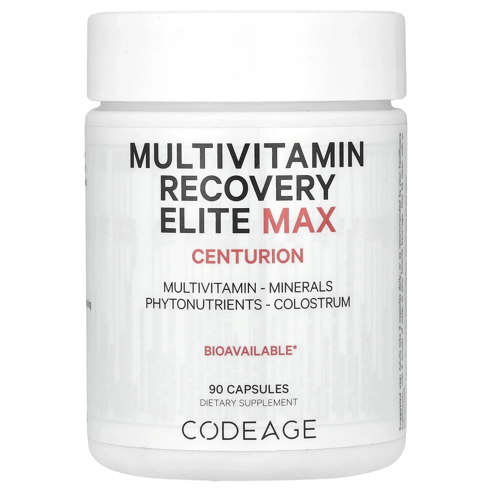 Multivitamin Recovery Elite Max, 90 Capsules