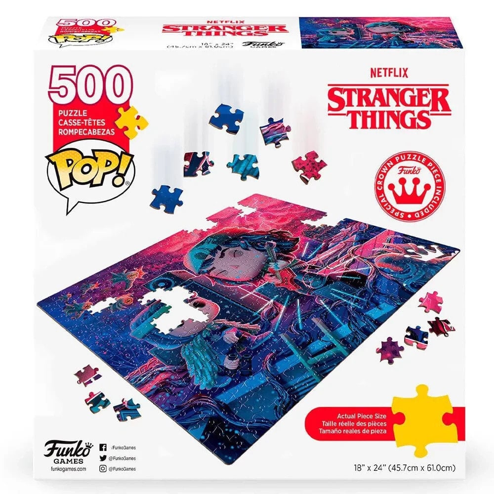 FUNKO Ediie Guitar 500 Pieces Stranger Things Puzzle