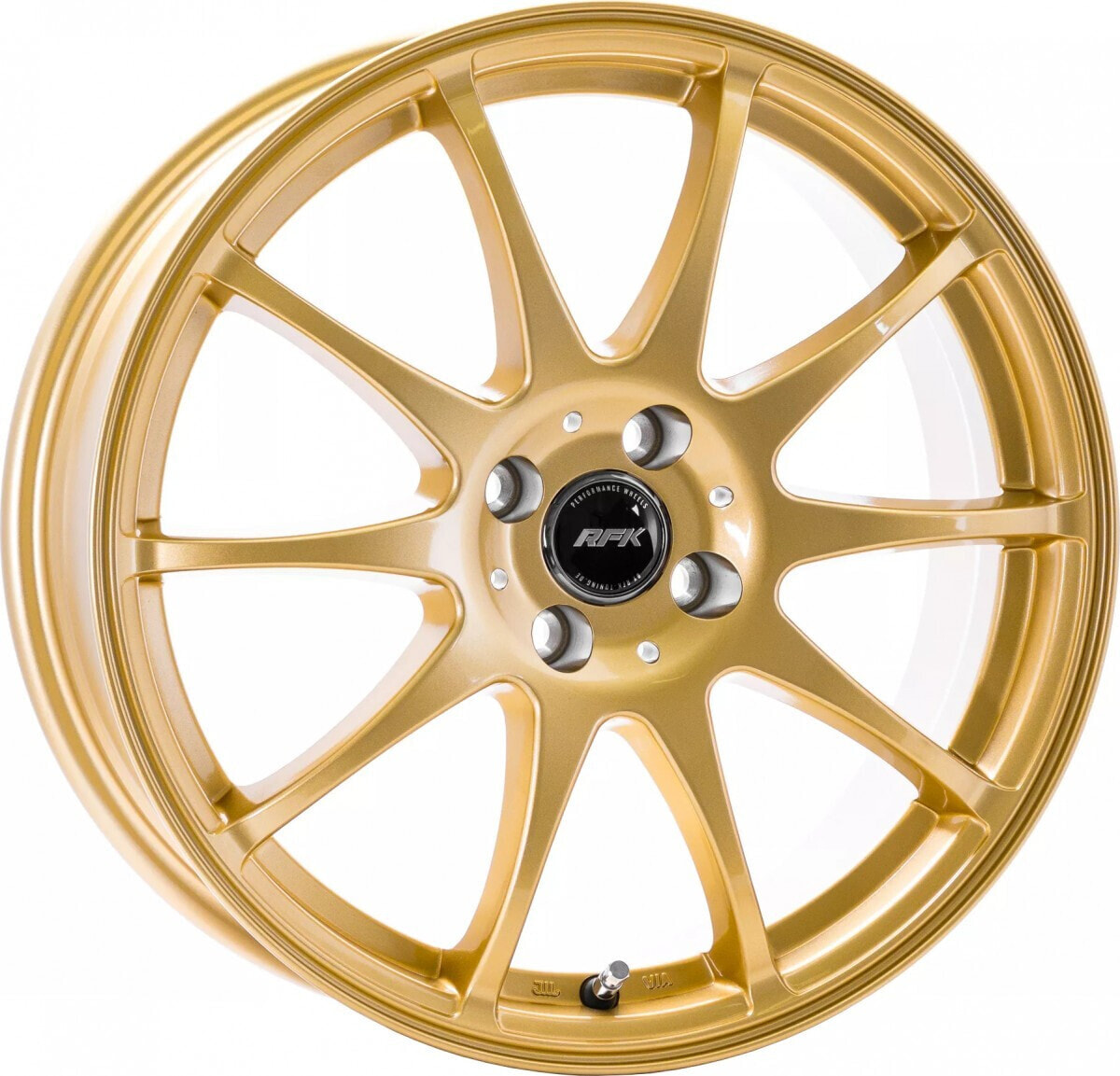Колесный диск литой RFK Wheels SLS401 satin gold 7x17 ET18 - LK4/108 ML65.1