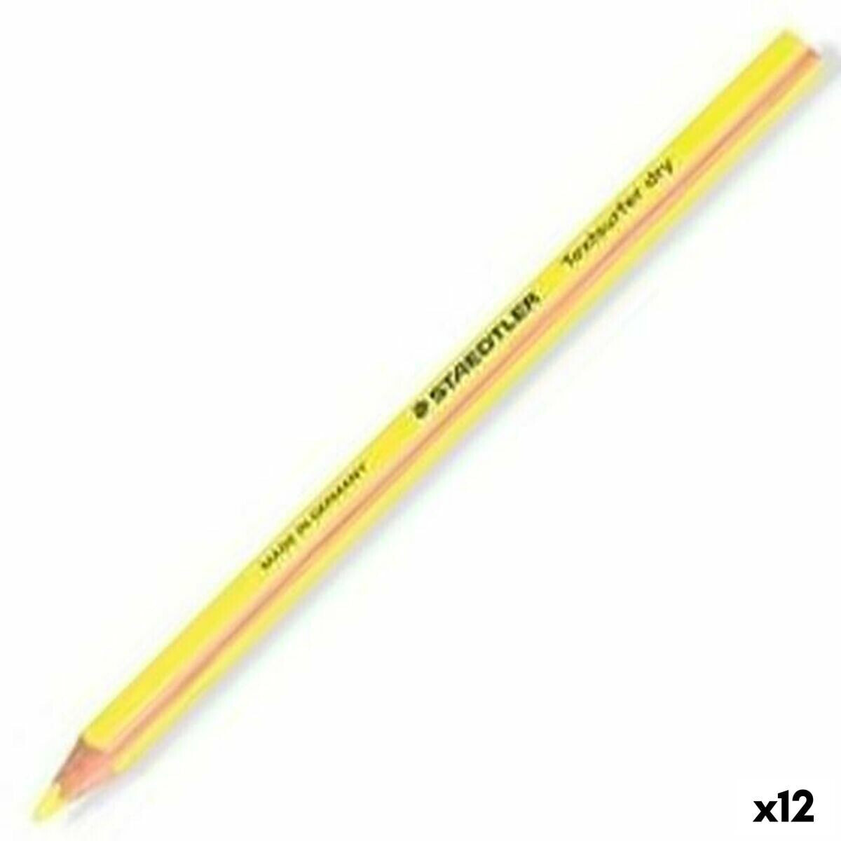 Флуоресцентный маркер Staedtler Карандаш Жёлтый (12 штук)