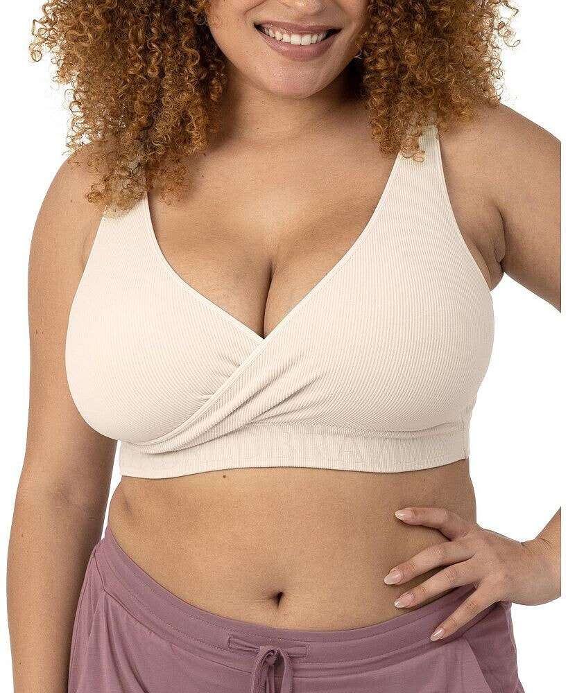 Kindred Bravely Maternity Busty Sublime Adjustable Crossover Nursing &  Lounge Bra - Fits s 30E-40I