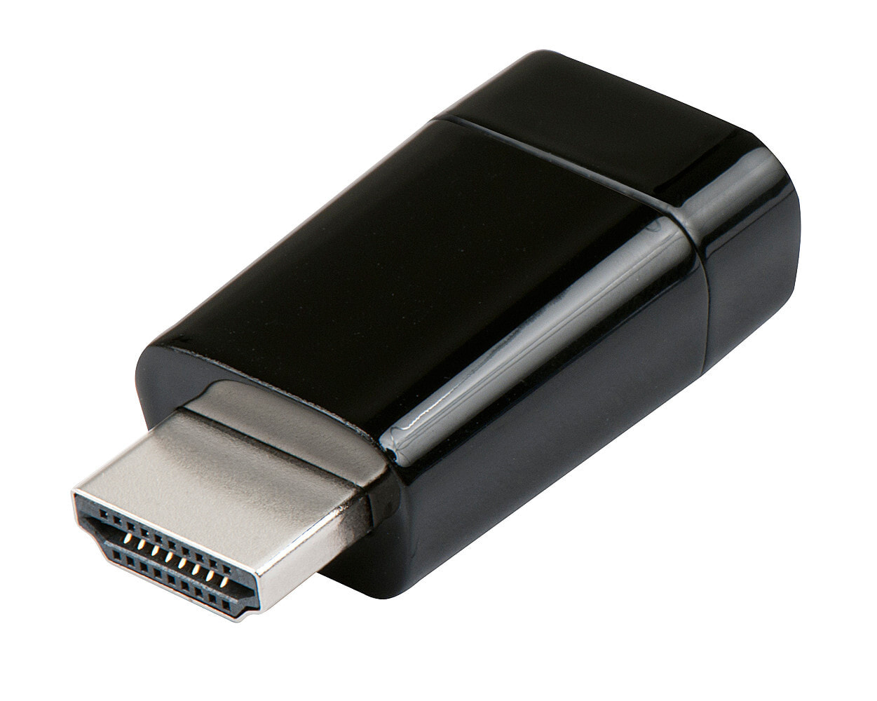 Lindy HDMI - VGA HDMI A Черный 38194