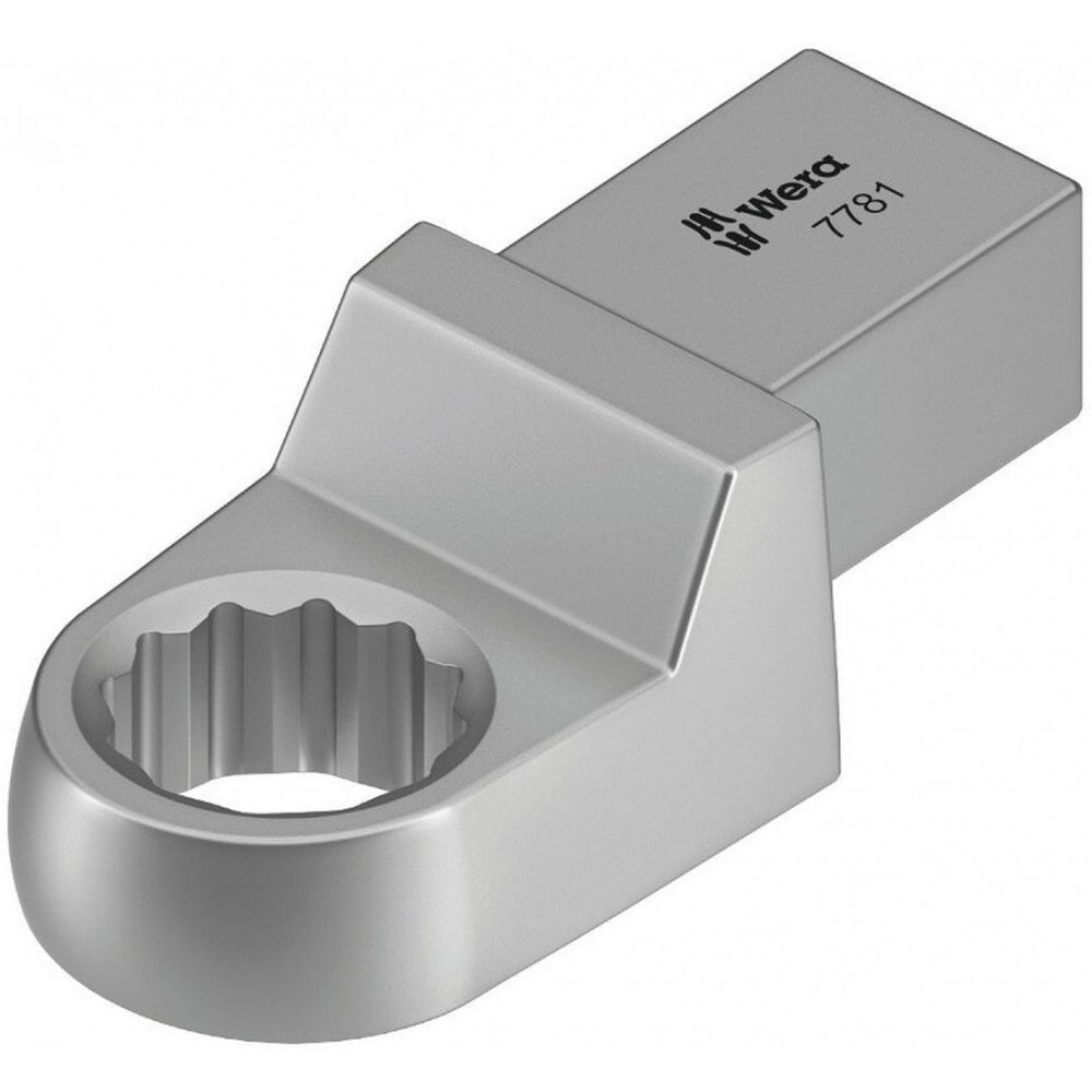 Торцевая головка, свечной или торцевый ключ Wera 7781. Product type: Torque wrench end fitting, Product colour: Silver, Hex key sizes (metric): 19 mm