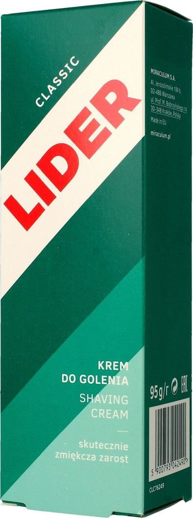 Lider Classic Shaving Cream Смягчающий крем для бритья 95 г